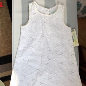 Fresh White Eyelet Dress by OshKosh B’gosh
